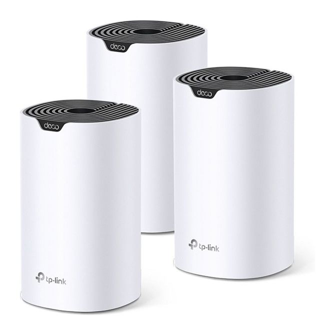 Brezžični usmerjevalnik TP-Link Deco S4 Wi-Fi mesh sistem, 3 enote, dvopasovni, MU-MIMO, do 510 m² pokritosti