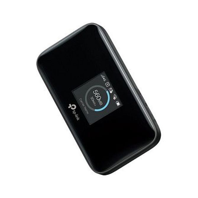 Brezžični usmerjevalnik TP-Link M7750 prenosni, 4G LTE, Wi-Fi 5, vgrajen zaslon, nanoSIM