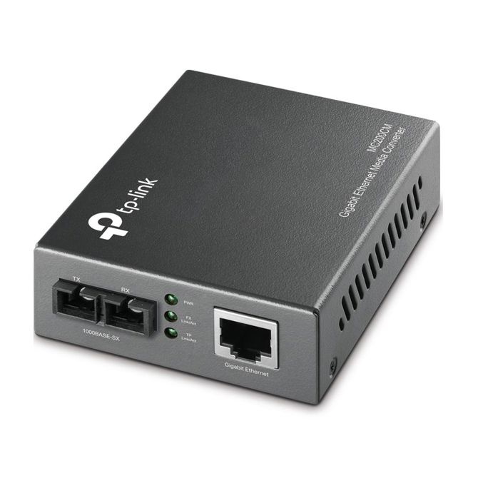 TP-Link MC200CM | Medijski pretvornik | 1x SC/UPC, 1x RJ45 1000Mb/s, 850nm, večmodni