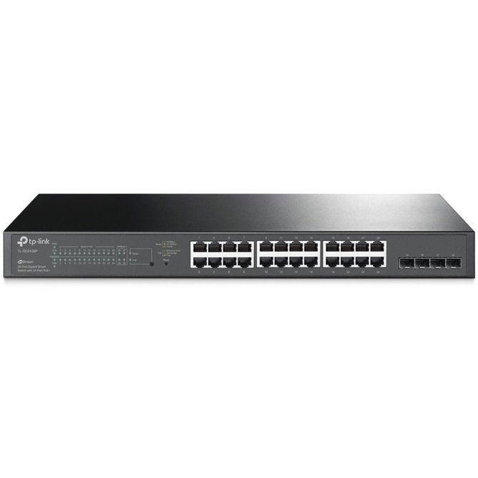 Omrežno stikalo TP-Link TL-SG2428P M RM, PoE+, kompatibilno z Omado
