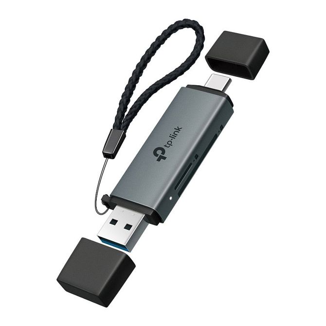 TP-Link UA430D USB 3.0 tip-C in tip-A na SD+microSD 3.0 adapter