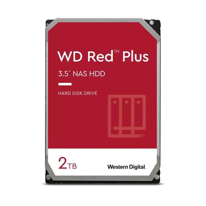 Vgradni HDD disk WD Red Plus NAS 2 TB, SATA 6 Gb/s, 3,5