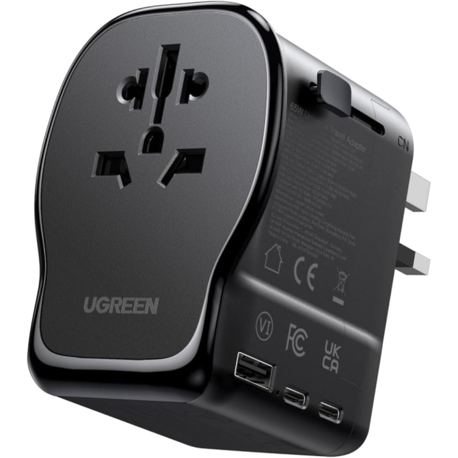 Ugreen 65W univerzalni potovalni adapter