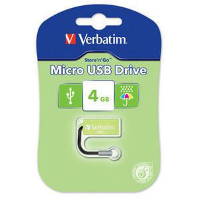 USB DISK VERBATIM 4GB MICRO ZE (47418)