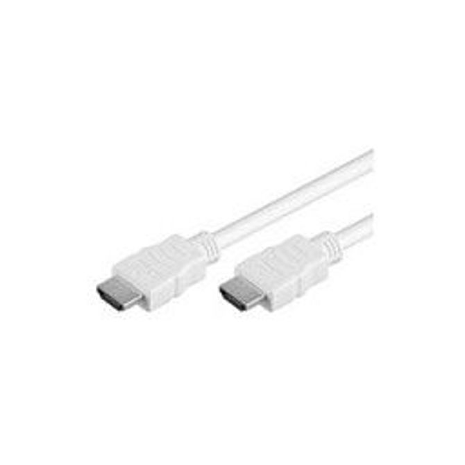 Kabel Value HDMI kabel visoke hitrosti 15 m bela, Ethernet, 3D, ARC, magnetno zaščiten