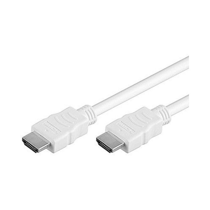Kabel Value HDMI visokohitrostni 20 m beli, Ethernet, 3D, ločljivost 1920x1080