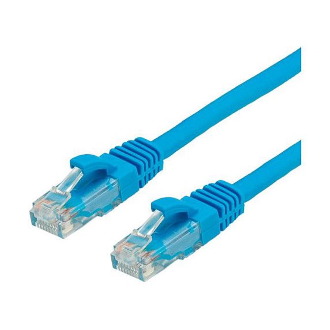 VALUE patchkabel kat. 6A (razred EA) UTP, moder, 7 m