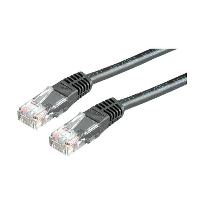 VALUE patchkabel kat.6 Class E UTP črn 1,5 m 9821161209