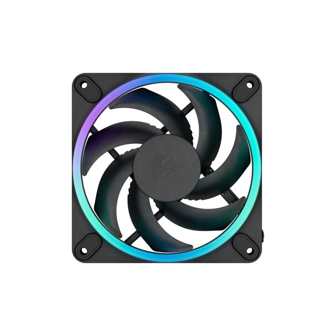Ventilator za PC Fractal Design Momentum 12 RGB  (črn, 3-delni, 120 mm)