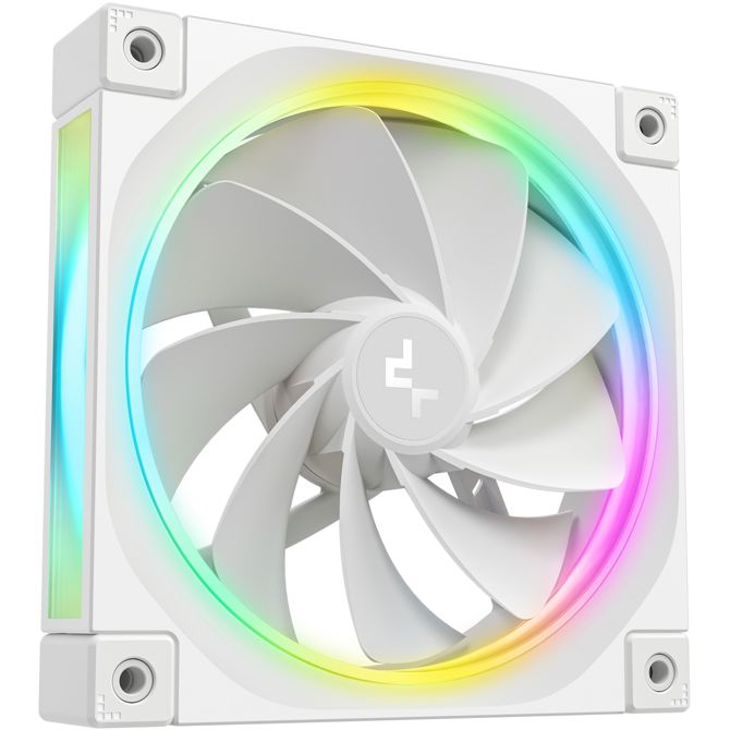 Ventilator za PC DeepCool FL12R, 120 mm, bela