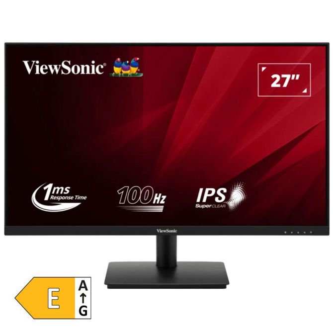 Monitor ViewSonic VA270-H, 68,58 cm (27), FHD, IPS, 100 Hz, HDMI/VGA
