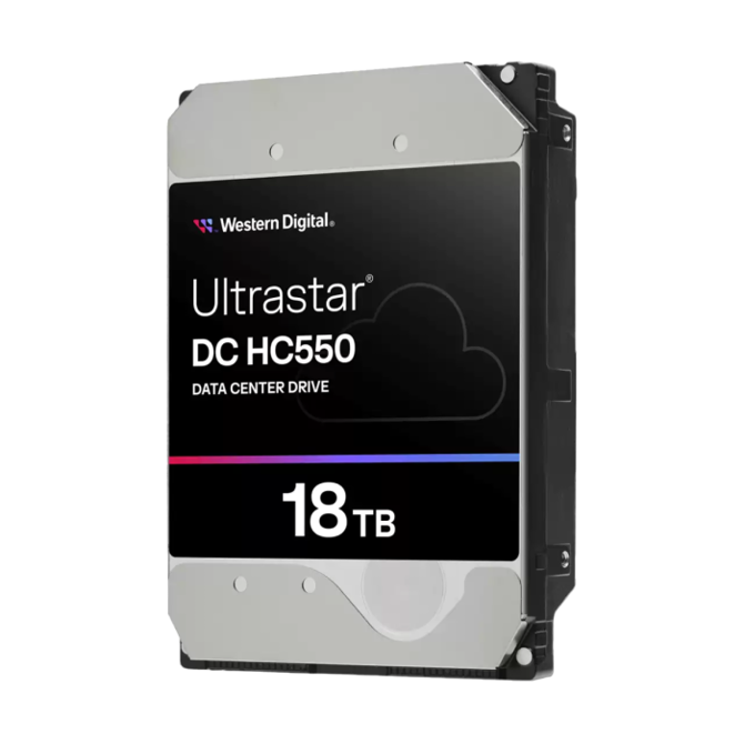 Vgradni HDD disk HGST/WD 18TB SATA 3 6GB/s 512MB 7200 ULTRASTAR DC HC550 512e - WUH721818ALE6L4_0F38459