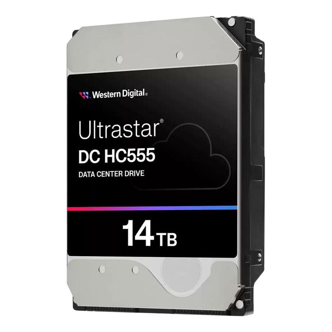 Vgradni HDD disk WESTERN DIGITAL Ultrastar DC HC555 8,89cm 3,5Zoll 26.1 14TB 512 7200RPM SAS ULTRA 512E SE P3 DC