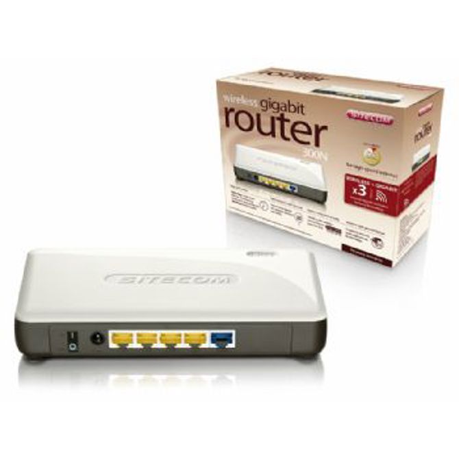 Wireless Gigabit Router 300N X3  -  For High Speed Internet Connections