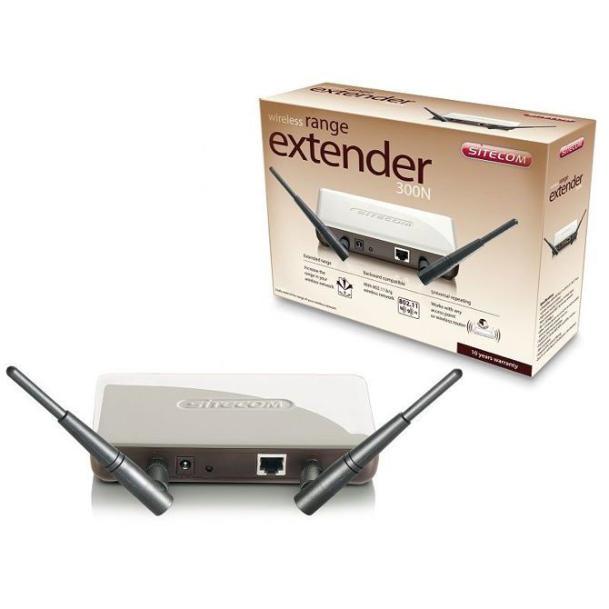 SITECOM WL-330 Wireless Range Extender 300N