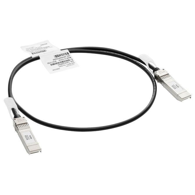 Z HP Enterprise 10G SFP+ do SFP+ 1m bakreni InfiniBand kabel za direktno priključitev SFP+ črne barve