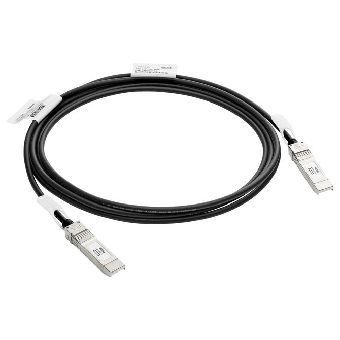 Z HP Enterprise 10G SFP+ do SFP+ 3m bakreni InfiniBand kabel za direktno priključitev SFP+ črne barve