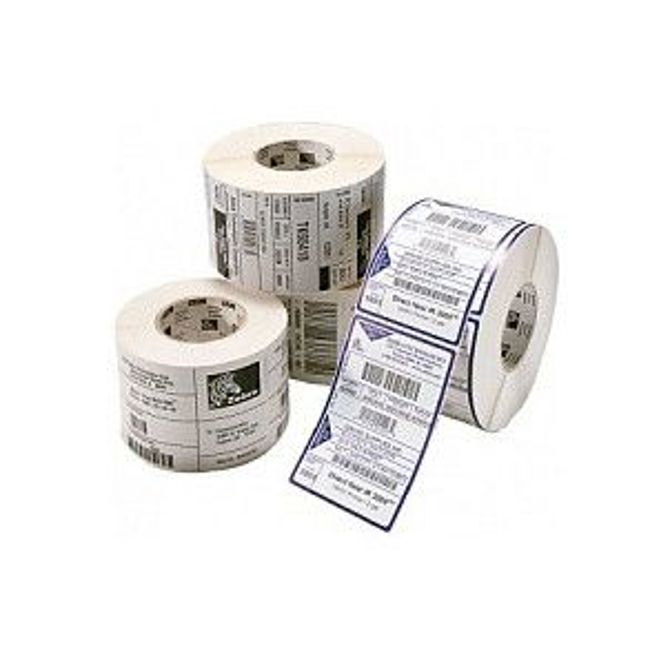 ZEBRA etikete 102x64 mm polietilenske. 4 role Z-Ultimate 3000T, 2220 etiket/rola.