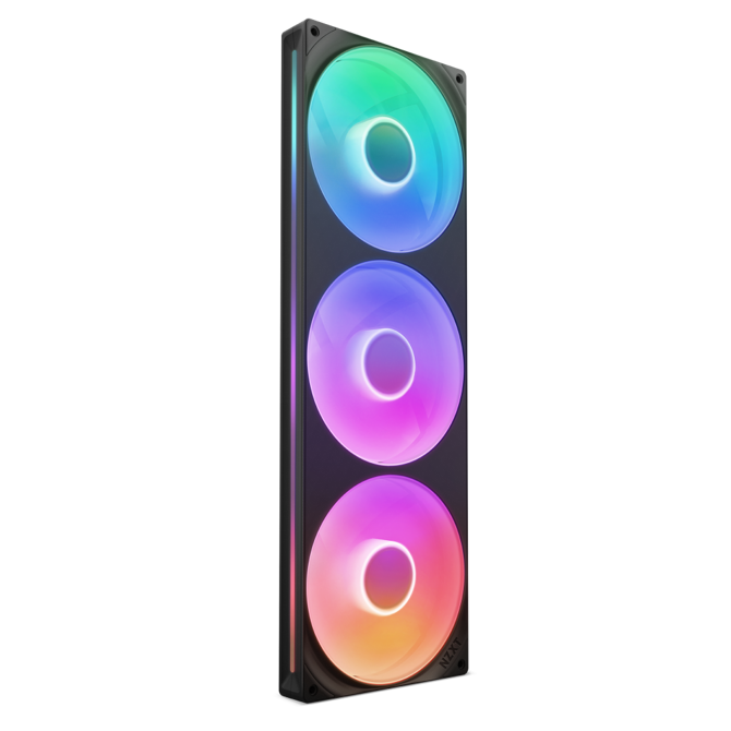 Zračni hladilnik Nzxt F420 RGB CORE (črn, 420 mm)