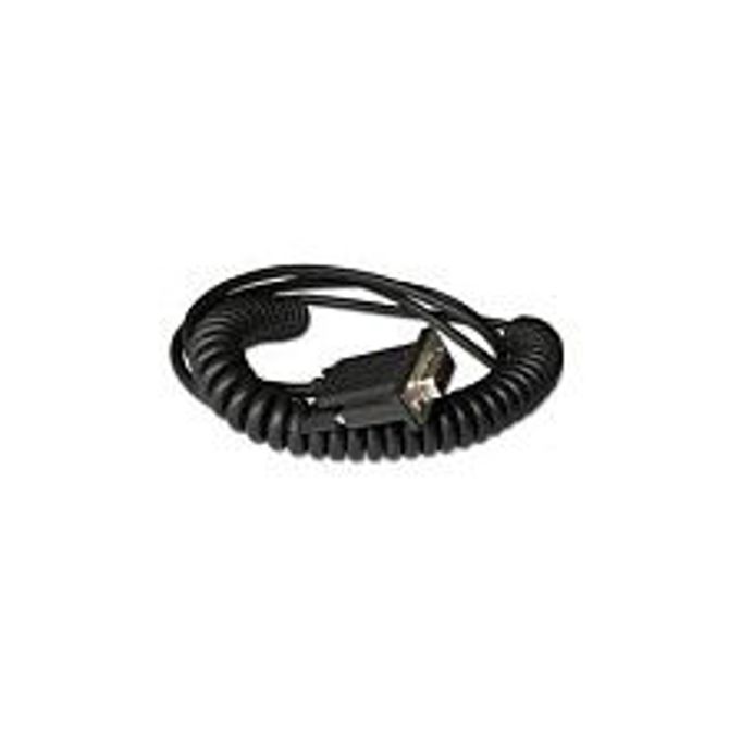 Serijski kabel Honeywell RS232, 3 m zasukan, črn