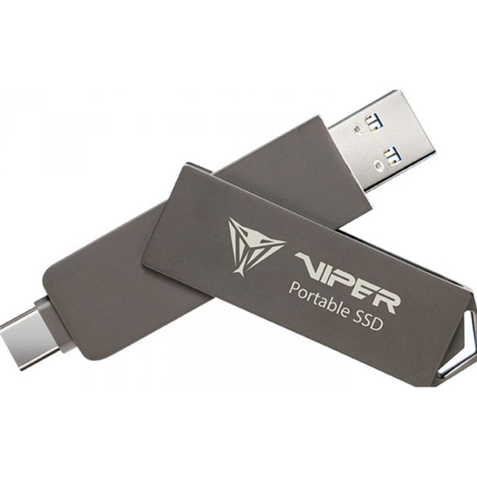 Zunanji prenosni SSD-disk Patriot Viper PVP30, 1 TB, Duo Compact (PVP301TB28UDG)
