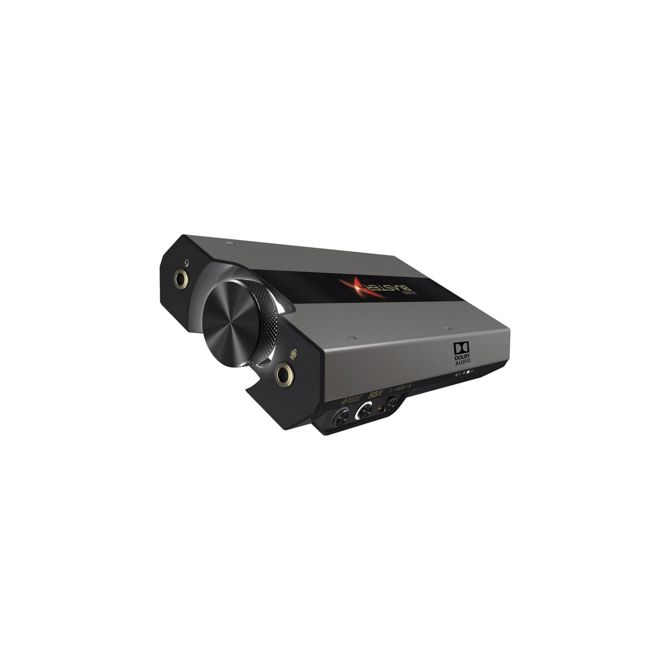 Zvočna kartica Creative Labs Sound BlasterX G6 zunanja, USB-C, 32-bit/384 kHz, ojačevalnik za slušalke 600 Ω, Dolby Digital