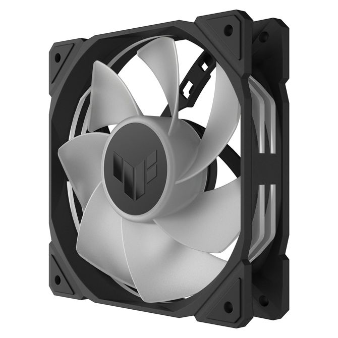 120 mm ventilator za ohišje ASUS TUF GAMING TR120 ARGB, obrnjen, črn, 120 mm, PWM 6