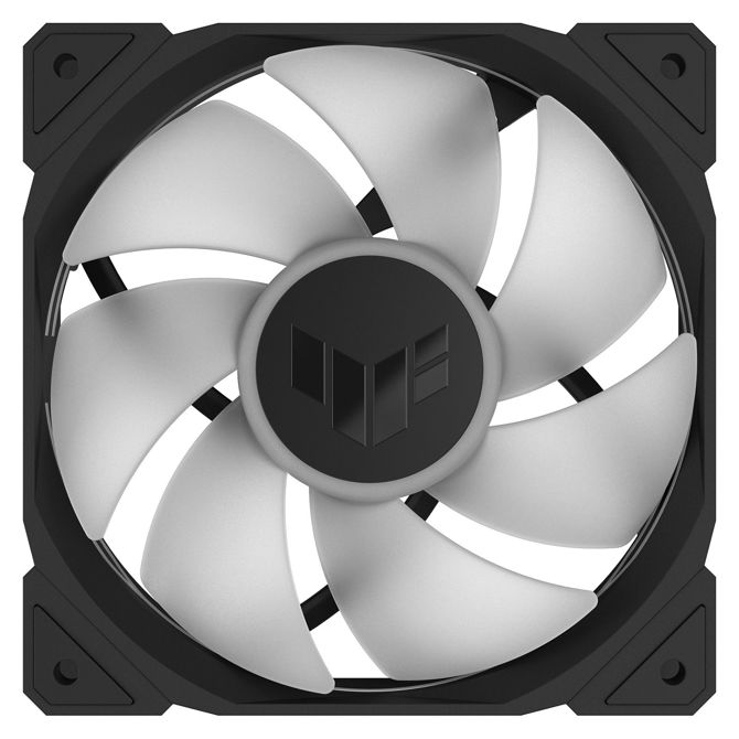 120 mm ventilator za ohišje ASUS TUF GAMING TR120 ARGB, črn, 120 mm, PWM 6