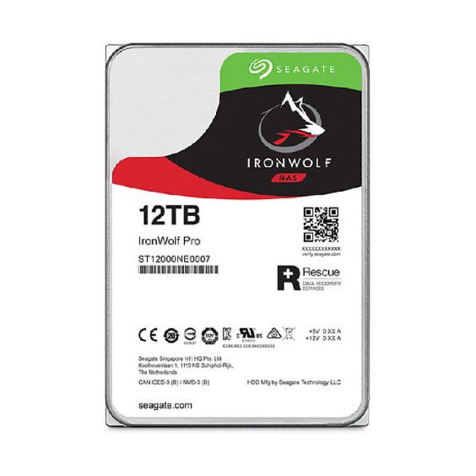 12TB Seagate IronWolf Pro ST12000NT001 7200RPM 256MB *Bring-In-Warranty* 4