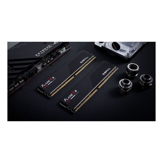 16GB G.Skill DIMM 6000 (2x 8 GB) dvojni komplet (črna, F5-6000J3038F8GH2-FX5, Flare X5) 6