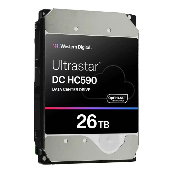 Vgradni HDD disk Western Digital Ultrastar DC HC590 26TB, 3,5, 7200rpm, SAS, 512MB 3