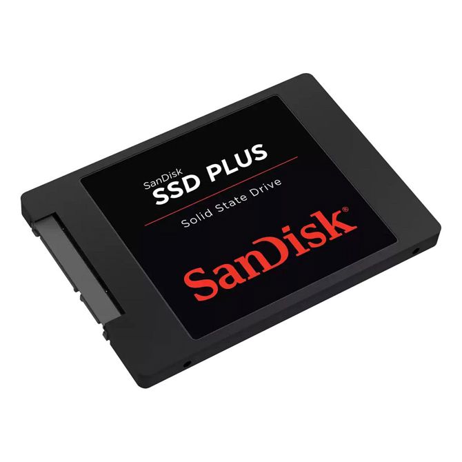 Vgradni SSD disk SanDisk Plus 2 TB 2,5, SATA III, 3D NAND, hitrost branja 545 MB/s, odporen na udarce 2