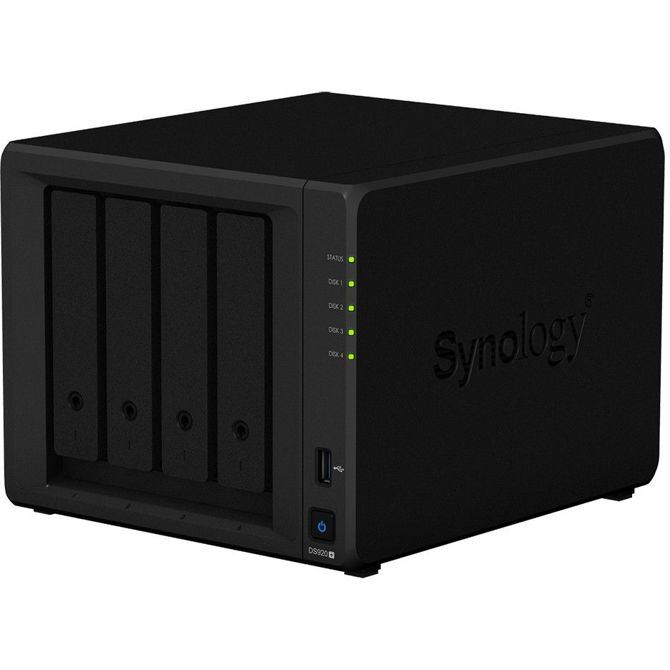 NAS sistem Synology DS920+ 4-bay, Intel Celeron J4125, 4GB DDR4, podpora HDD/SSD/M.2, RAID 0/1/5/6/10 2