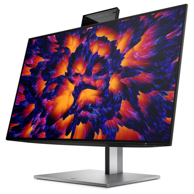 Monitor HP Z24m G3 60,45 cm (23,8), 2560x1440 (QHD), 400cd/m2, 16:9 5ms IPS HDMI DisplayPort, USB-C 90W,  VESA Pivot Speaker Webcam, Silver 5