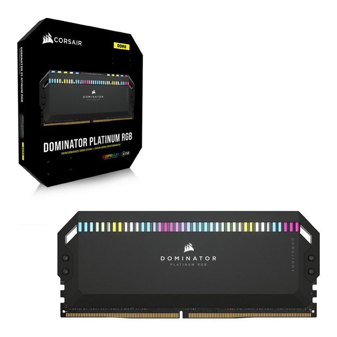 RAM za računalnike Corsair DOMINATOR P RGB 64GB (4x16GB) DDR5 6400MHz CL32 RGB 2