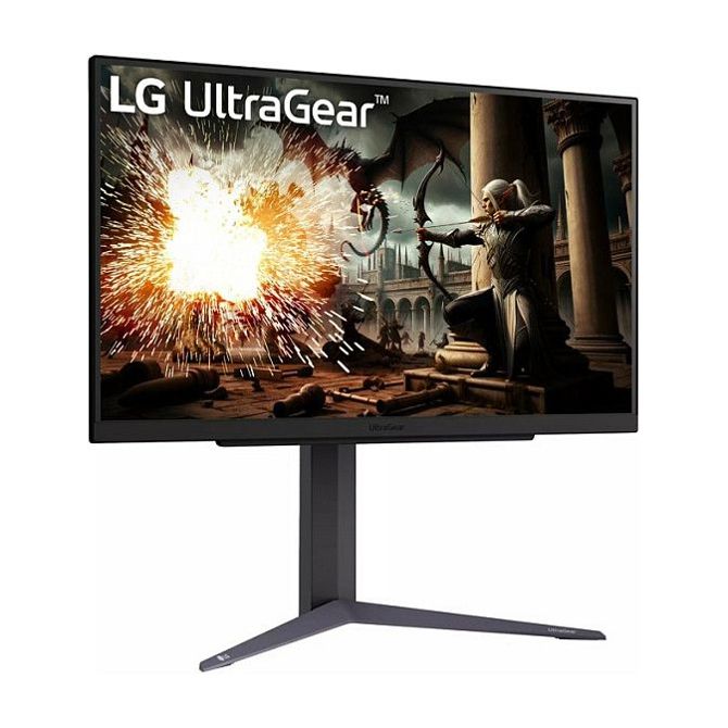 Monitor LG UltraGear 27GS75Q-B 68,6 cm (27), 2560x1440 (QHD), 16:9 IPS 300cd/m2, 1ms 200Hz 2xHDMI DP Pivot Black 2