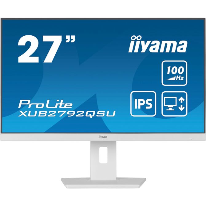 Monitor IIYAMA ProLite XUB2792QSU-W6 68,5cm (27) 100Hz 2K IPS LED LCD HDMI/DP zvočniki 94134729 2