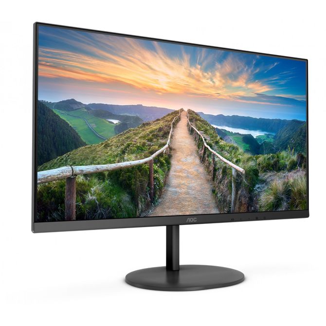 Monitor AOC U27V4EA 68,6 cm (27), 3840 x 2160 (4k UHD), 16:9 4K IPS 4ms 60Hz HDMI DP zvočnik črn 5