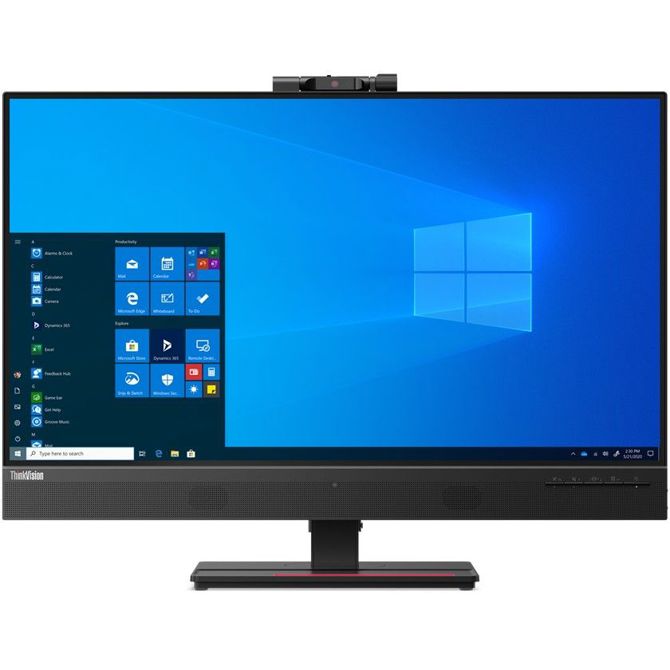 Monitor Lenovo ThinkVision T27hv-20 68,5cm (27), 350cd/m2, 16:9 4ms IPS HDMI DisplayPort USB-C 90w, spletna kamera VESA Pivot Speaker QHD črn 2