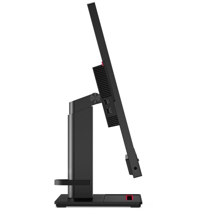 Monitor Lenovo ThinkVision T27hv-20 68,5cm (27), 350cd/m2, 16:9 4ms IPS HDMI DisplayPort USB-C 90w, spletna kamera VESA Pivot Speaker QHD črn 4