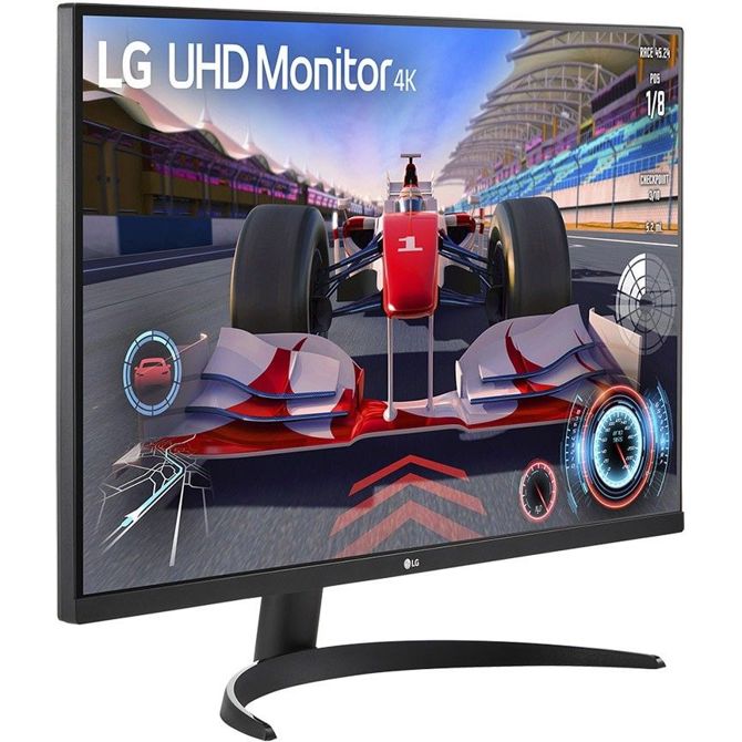 Monitor LG 32UR500-B 80,1 cm (31,5'), 3840x2160 (4K UHD), VA, 250cd/m2, 16:9 4ms 60Hz HDR10 HDMI DP zvočnik črn 3