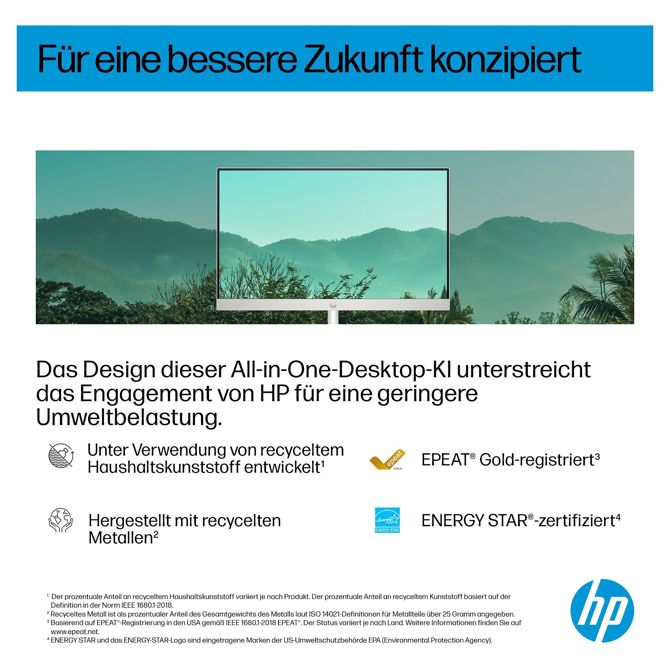 Večnamenski računalnik HP 27-cr2255ng CU5 225U/16GB/512SSD/DE/W11 Home White 6