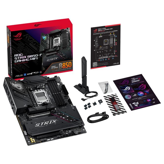 Osnovna plošča AM5 ASUS ROG STRIX B850-F Gaming WIFI 6
