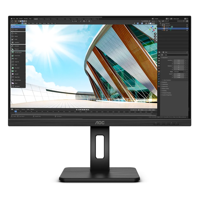 AOC Q24P2Q 23,8 IPS QHD monitor - Q24P2Q 3