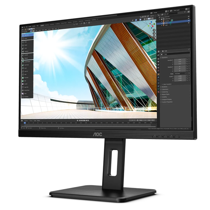 AOC Q24P2Q 23,8 IPS QHD monitor - Q24P2Q 4
