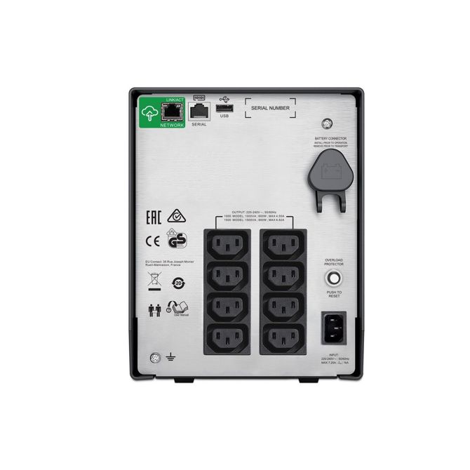 APC Smart-UPS C 1000VA LCD 230V s SmartConnect 4