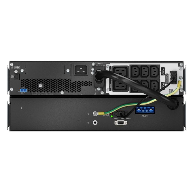 UPS napajanje APC SRTL3000RM4UXLI 3kVA litij-ionski rack 4U dvojna pretvorba čist sinusni val 2