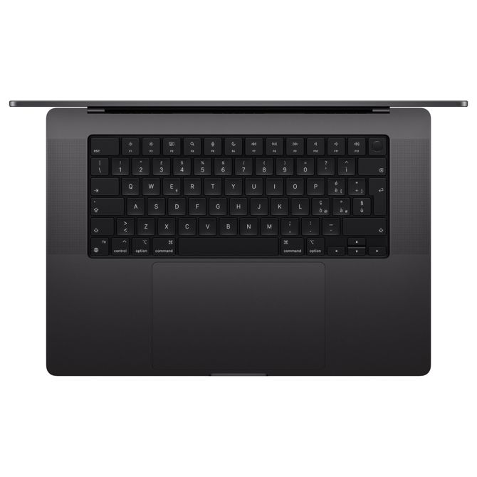 Prenosnik  Apple 16-palčni MacBook Pro: čip Apple M4 Max s 16-jedrnim procesorjem in 40-jedrnim grafičnim procesorjem, 48 GB, 1 TB SSD - vesoljsko črna 2