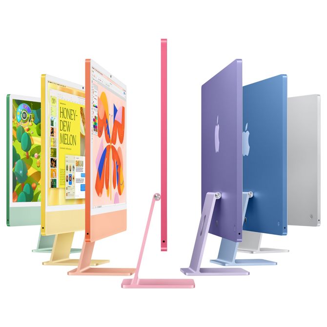 Raćunalnik AiO Apple 24 Apple M4/16GB/SSD 256GB NVMe/59,7 cm (23,5) 4,5K Retina/DE/MacOS, modra 4