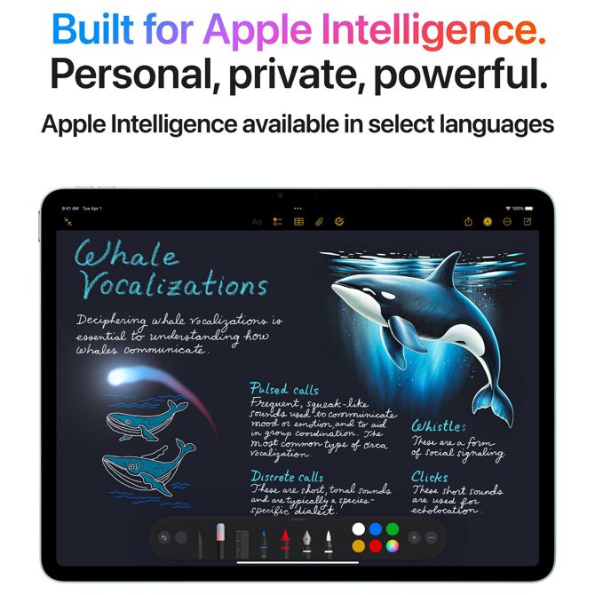Tablični računalnik Apple iPad Air 11 M3 Wi-Fi + Cellular 128GB (violett) 7. generacije 6
